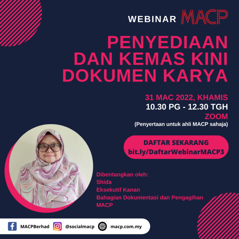 Webinar Penyediaan Dan Kemas Kini Dokumen Karya (1)